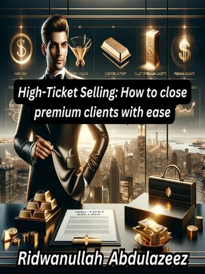 cover image of High-Ticket Selling